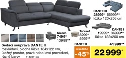 Sedací souprava DANTE II