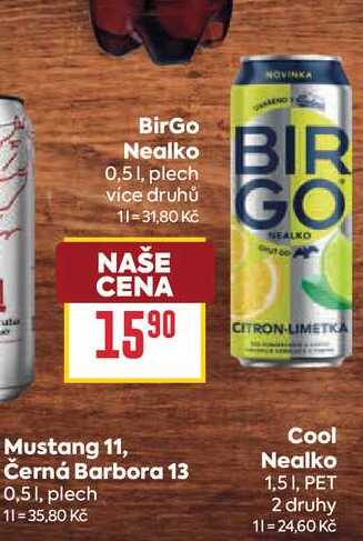 BirGo Nealko 0,51, plech