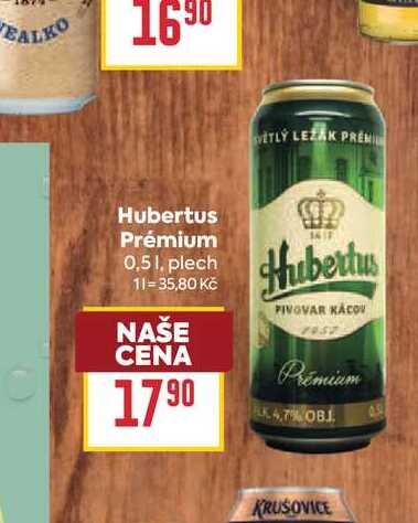 Hubertus Prémium 0,51, plech