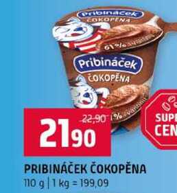 PRIBINÁČEK ČOKOPĚNA 110 g