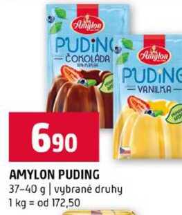 AMYLON PUDING 37-40 g vybrané druhy
