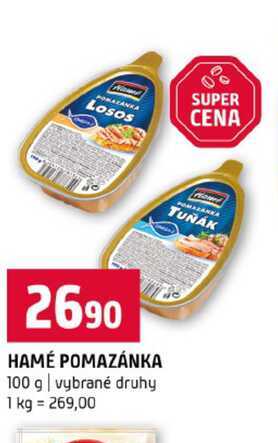 HAMÉ POMAZÁNKA 100 g vybrané druhy  