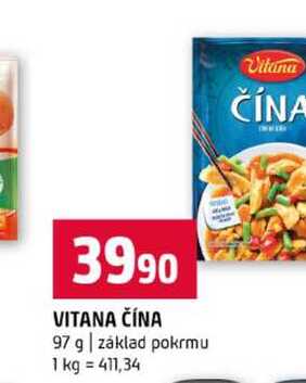 VITANA ČÍNA 97 g základ pokrmu