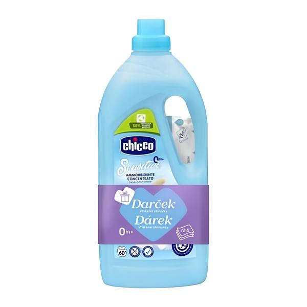 Chicco Aviváž koncentrovaná Sladký Pudr (1,5 l) + vlhčené ubrousky (72 ks) zdarma