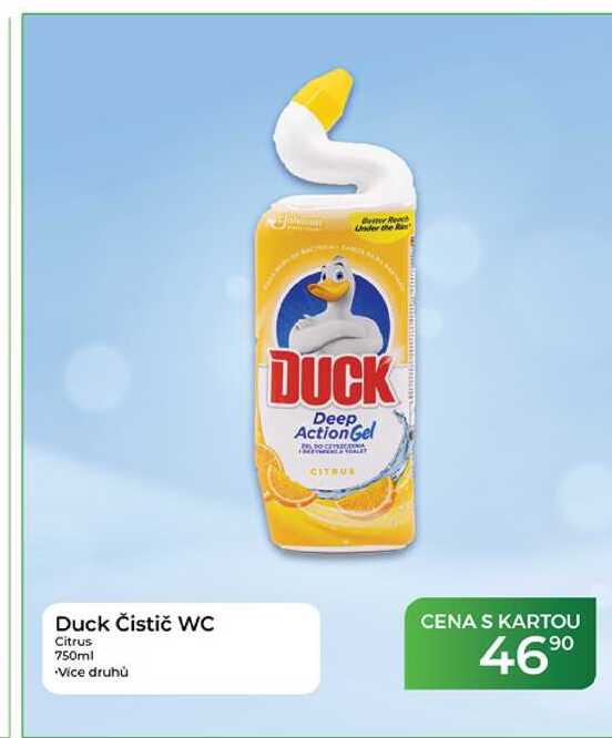 Duck Čistič WC Citrus 750ml Tamda Foods