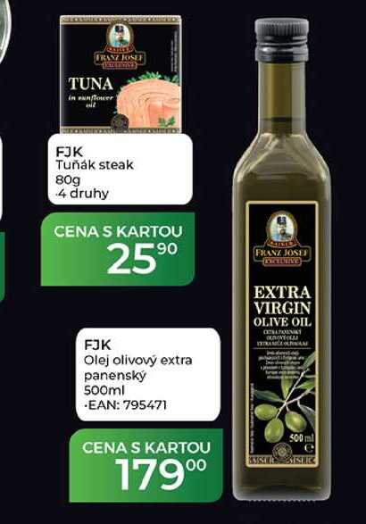 FJK Olej olivový extra panenský 500ml  