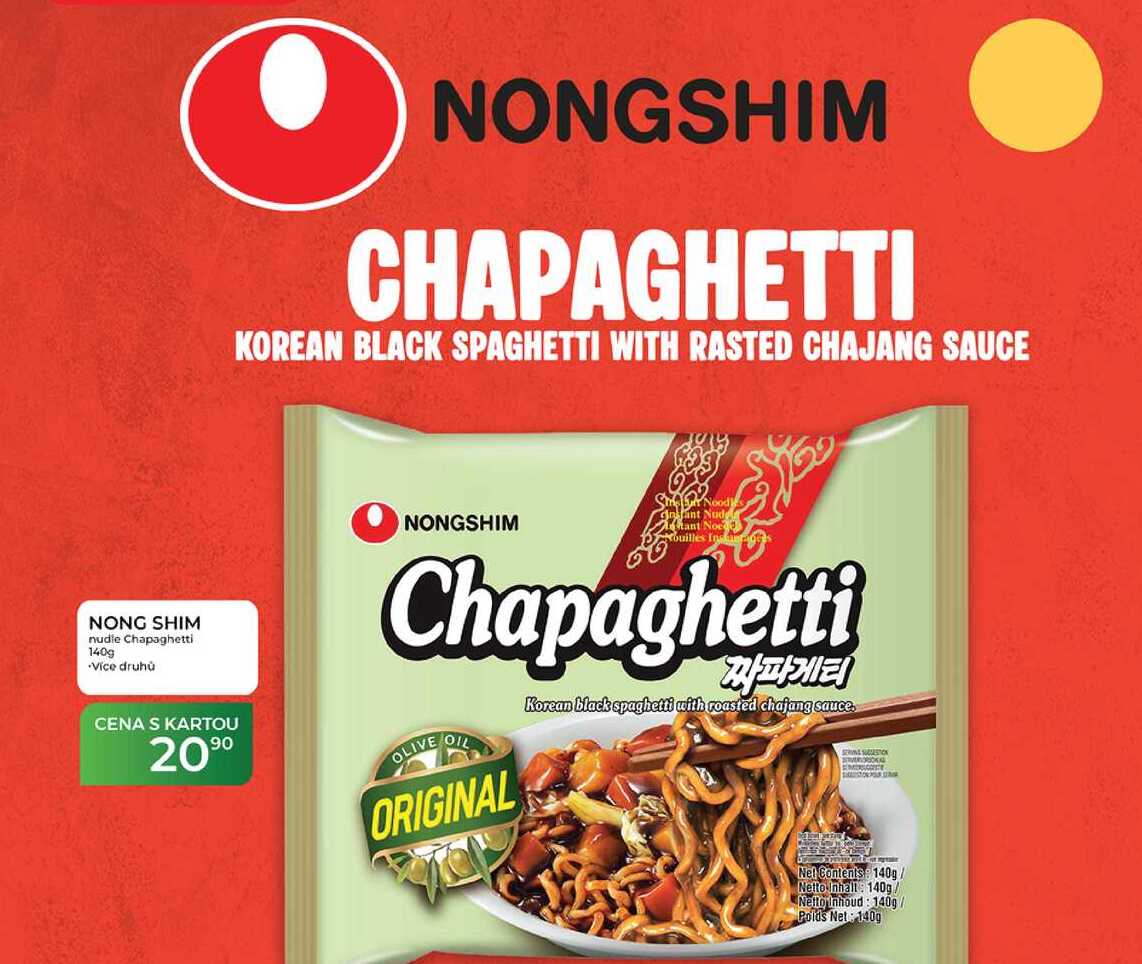 NONG SHIM nudle Chapaghetti 140g 