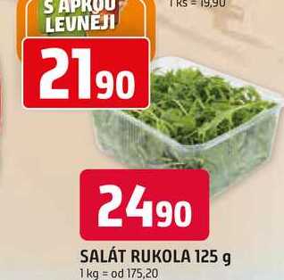 SALÁT RUKOLA 125 g 