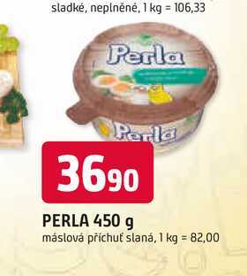 PERLA 450 g máslová příchuť slaná