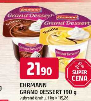 GRAND DESSERT 190 g 