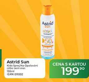 Astrid Sun Astrid Sun Kids Sprej Na Opalování OF50 skin wet 150ml Tamda Foods