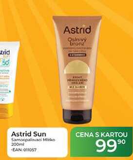 Astrid Sun Samoopalovaci Mleko 200ml 