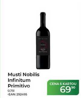 Musti Nobilis Infinitum Primitivo 0,75L