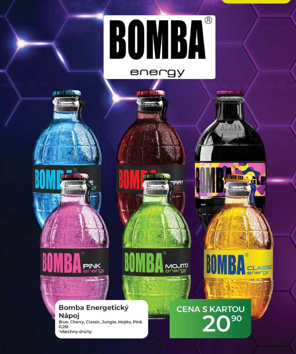 Bomba Energetický Nápoj 