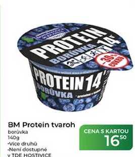 BM Protein tvaroh borůvka 140g  