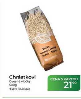 Chrástkovi Ovesné vločky 500g 