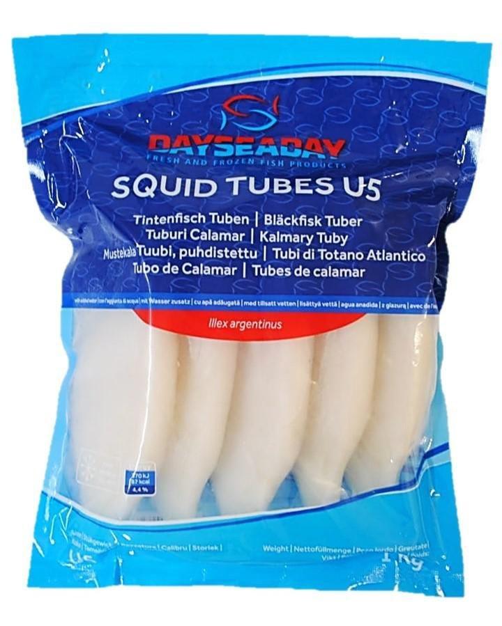 Kalamáry očištěné tuby, 1 kg