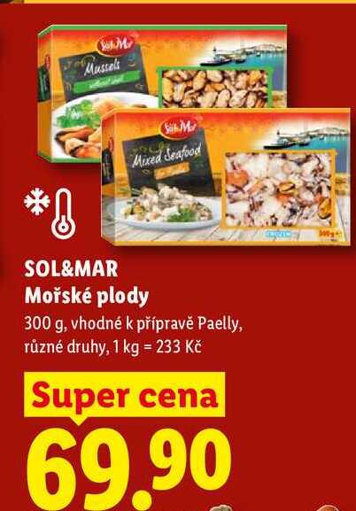 SOL&MAR Mořské plody, 300 g