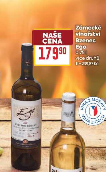 Zámecké vinařství Bzenec Ego 0,75l