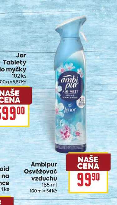 Ambipur Osvěžovač vzduchu 185 ml BILLA