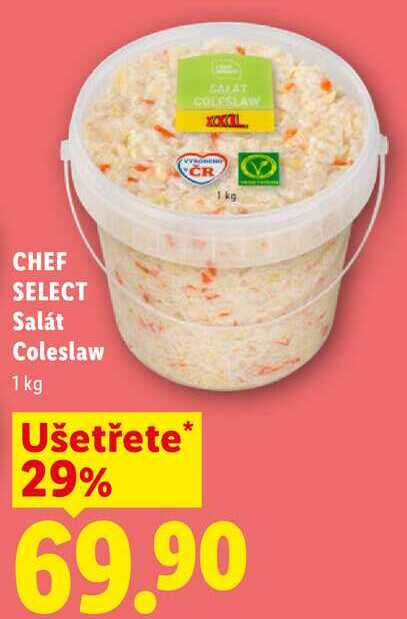 CHEF SELECT Salát Coleslaw, 1 kg
