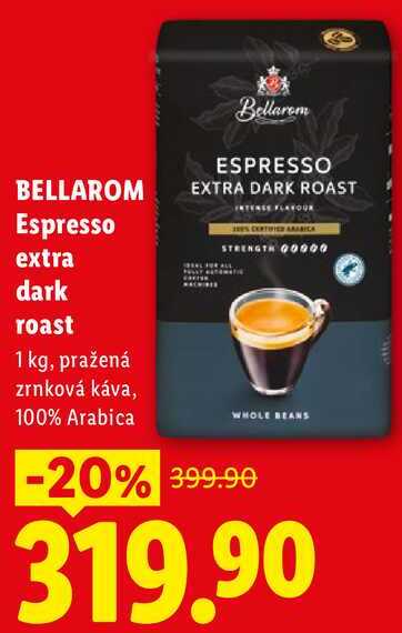 BELLAROM Espresso extra dark roast, 1 kg