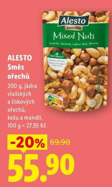 ALESTO Směs ořechů, 200 g