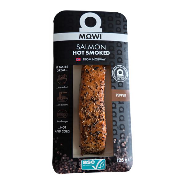 Mowi Smoked salmon pepper
