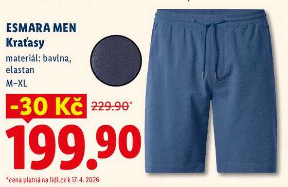 ESMARA MEN Kraťasy 
