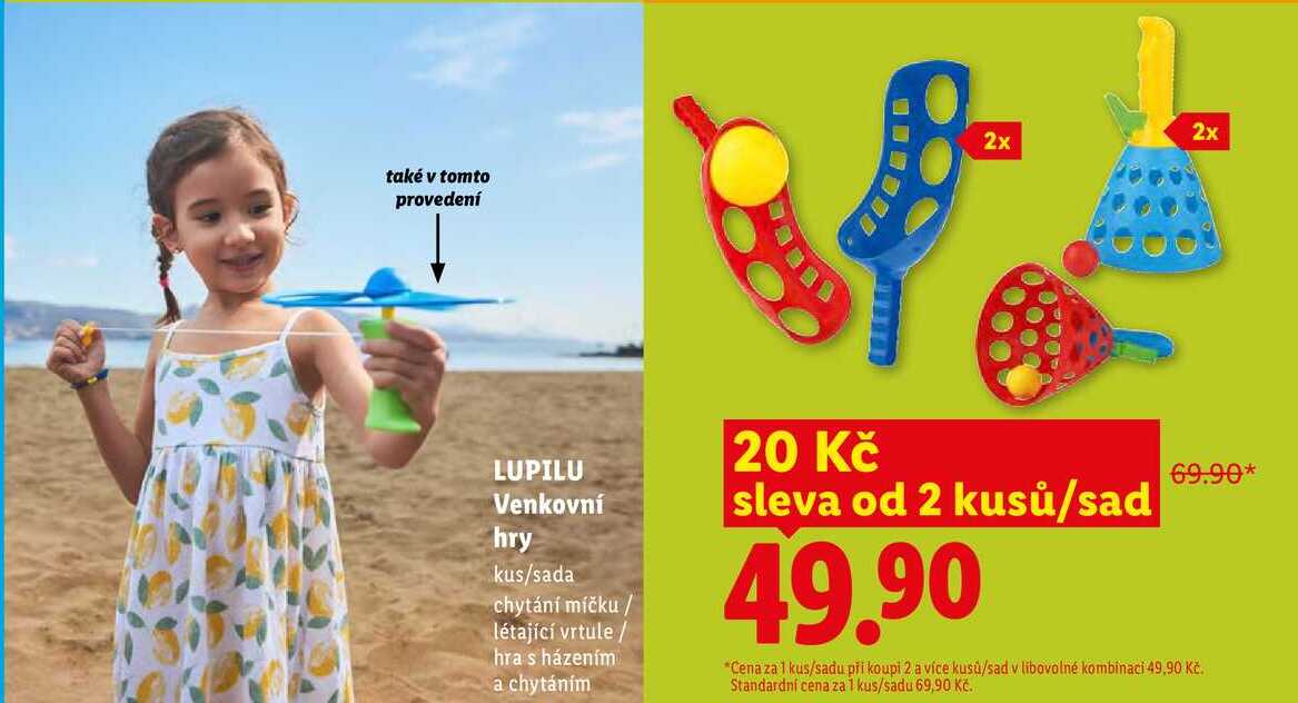 LUPILU Venkovní hry Lidl