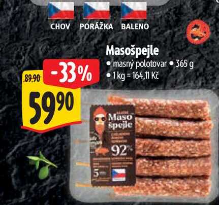   Masošpejle 365 g