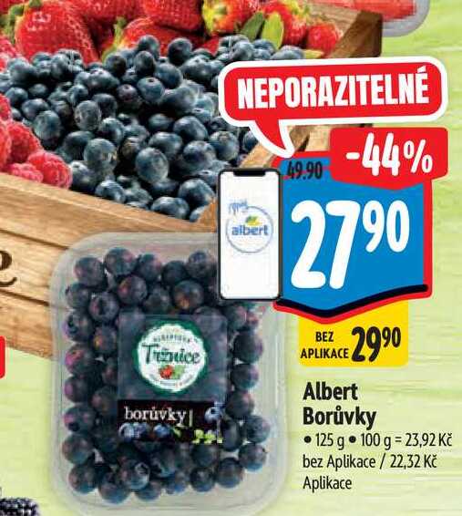  Albert Borůvky 125 g 