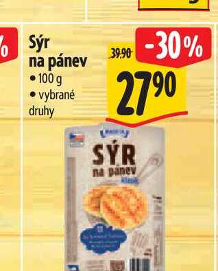 Sýr na pánev  100 g 