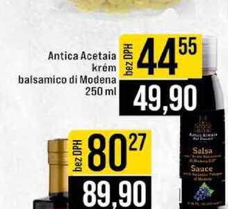 Antica Acetaia krém balsamico di Modena 250 ml 