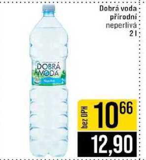 Dobrá voda přírodní neperlivá 2l
