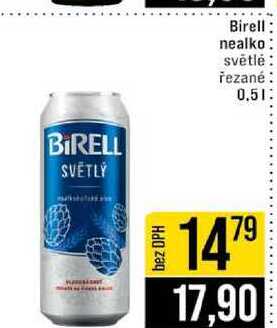 Birell nealko světlé řezané 0.5l 