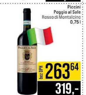 Piccini Poggio al Sale Rosso di Montalcino 0,75l