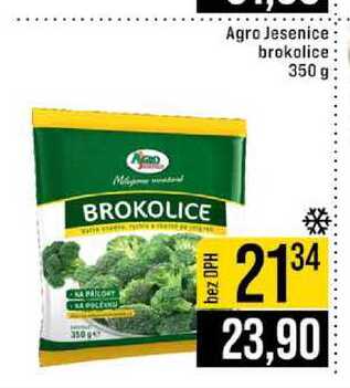 Agro Jesenice brokolice 350 g