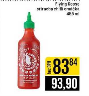 Flying Goose sriracha chilli omáčka 455 ml 