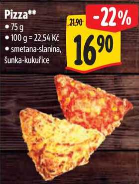 Pizza, 75 g