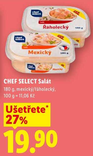 CHEF SELECT Salát, 180 g