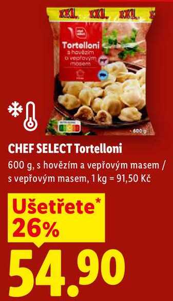 CHEF SELECT Tortelloni 600 g