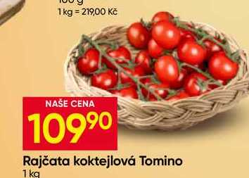 Rajčata koktejlová Tomino 1 kg 