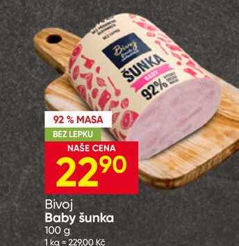 Bivoj Baby šunka 100 g