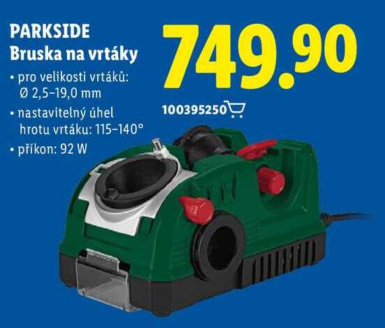 PARKSIDE Bruska na vrtáky