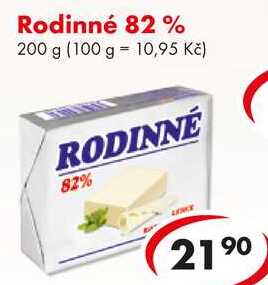 Rodinné 82%, 200 g  