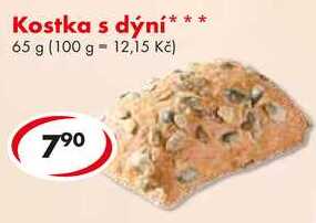 Kostka s dýní, 65 g 