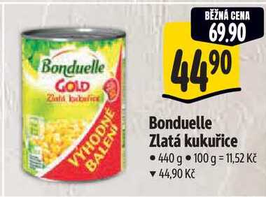 Bonduelle Zlatá kukuřice, 440 g 