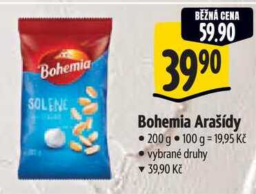 Bohemia Arašídy, 200 g 