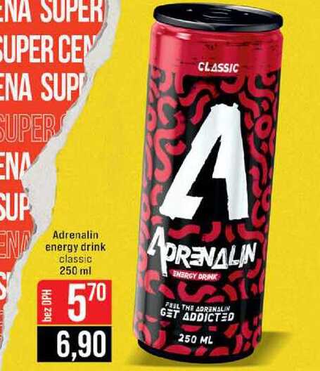 Adrenalin energy drink classic 250 ml 